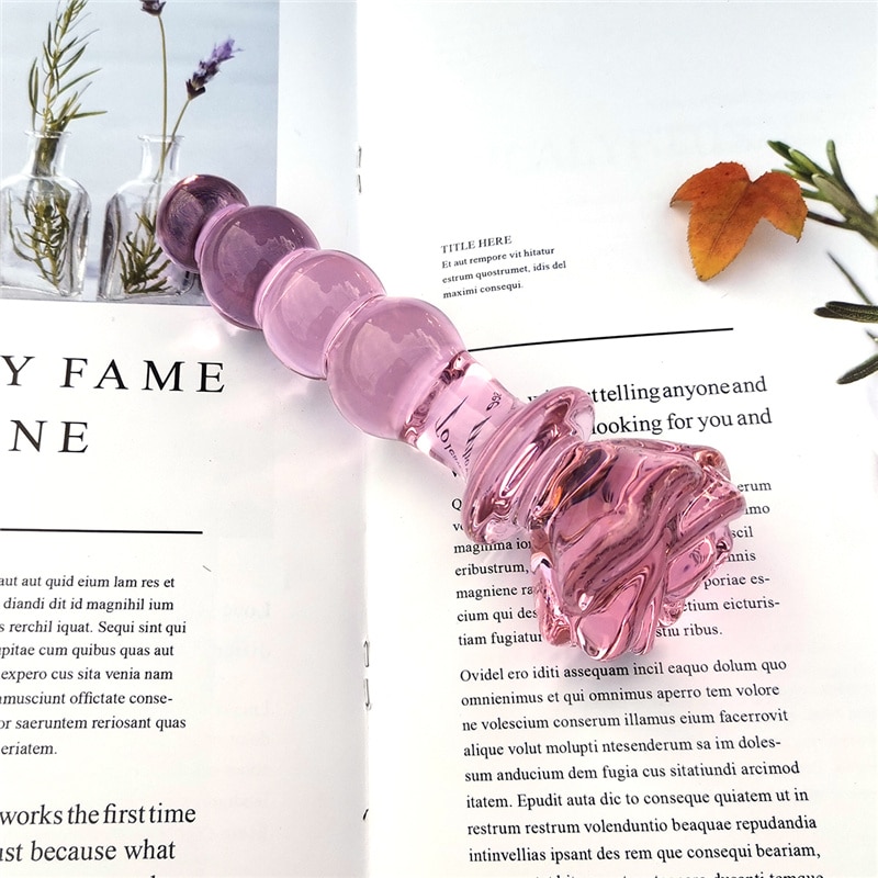 Glass-Dildo-Pink-Rose-Flower-Shape-Vaginal-Anal-Butt-Plug-Self-Comfort-Masturbator-Sex-Toys-for-3